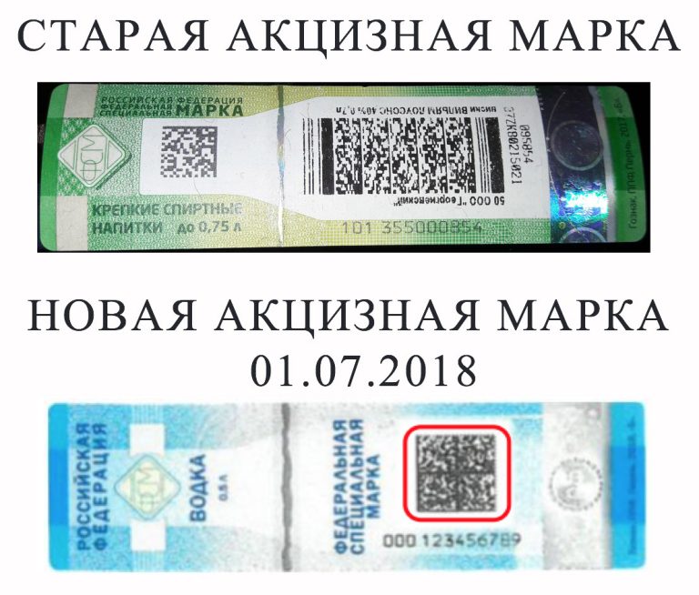 Маркировка алкогольной продукции